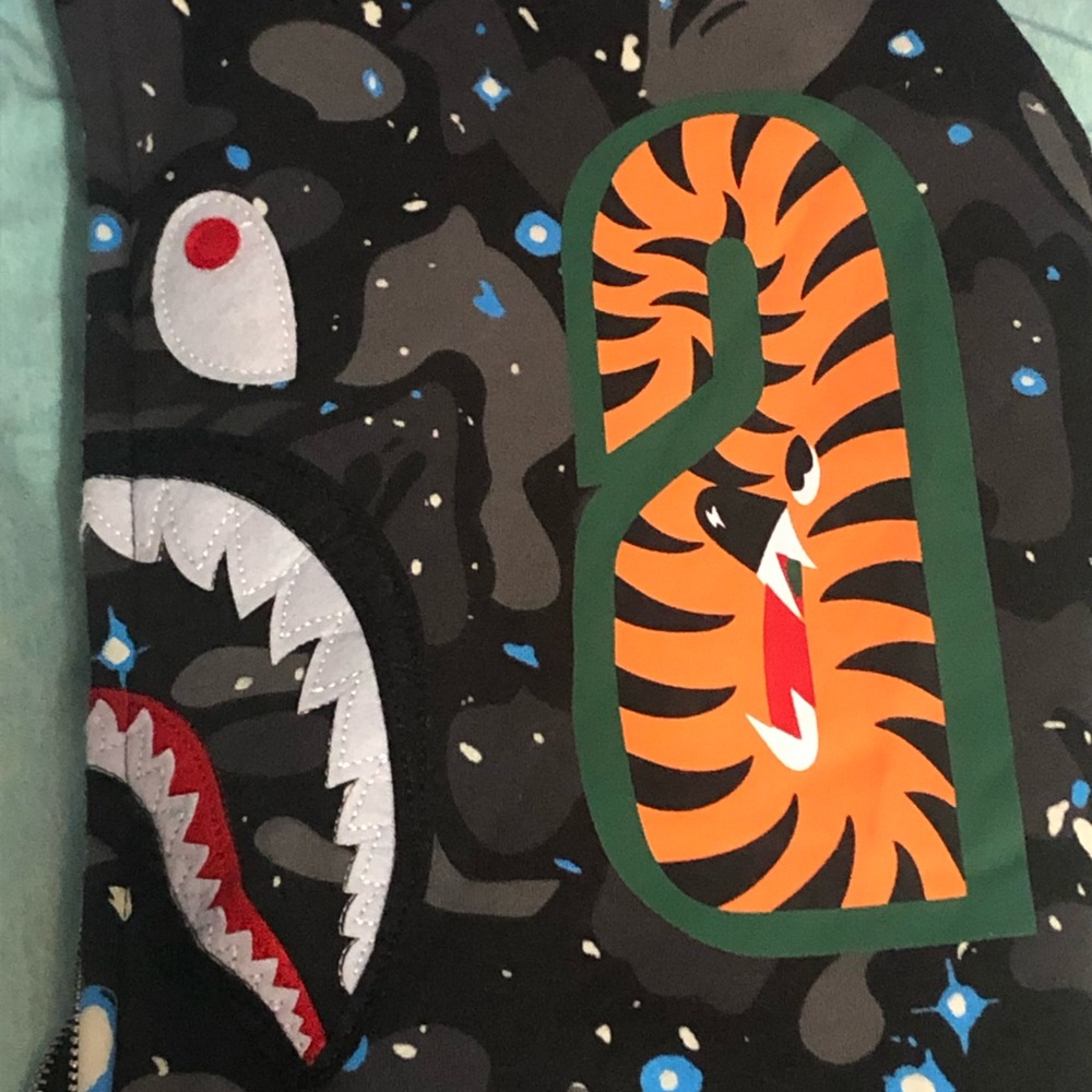 Bape space camo hoodie. Large (fits like a medium)